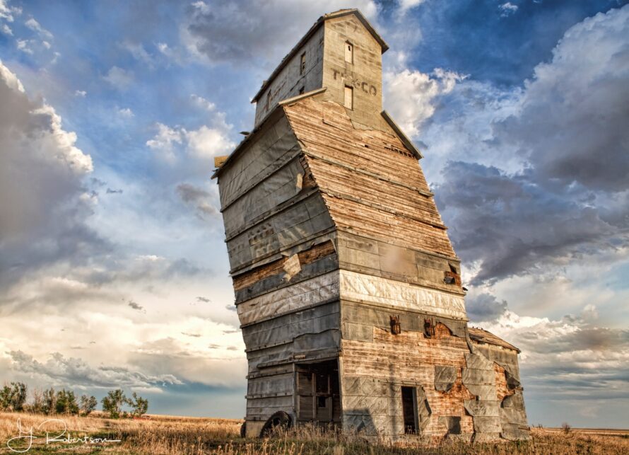 Adams Oklahoma Grain Elevator